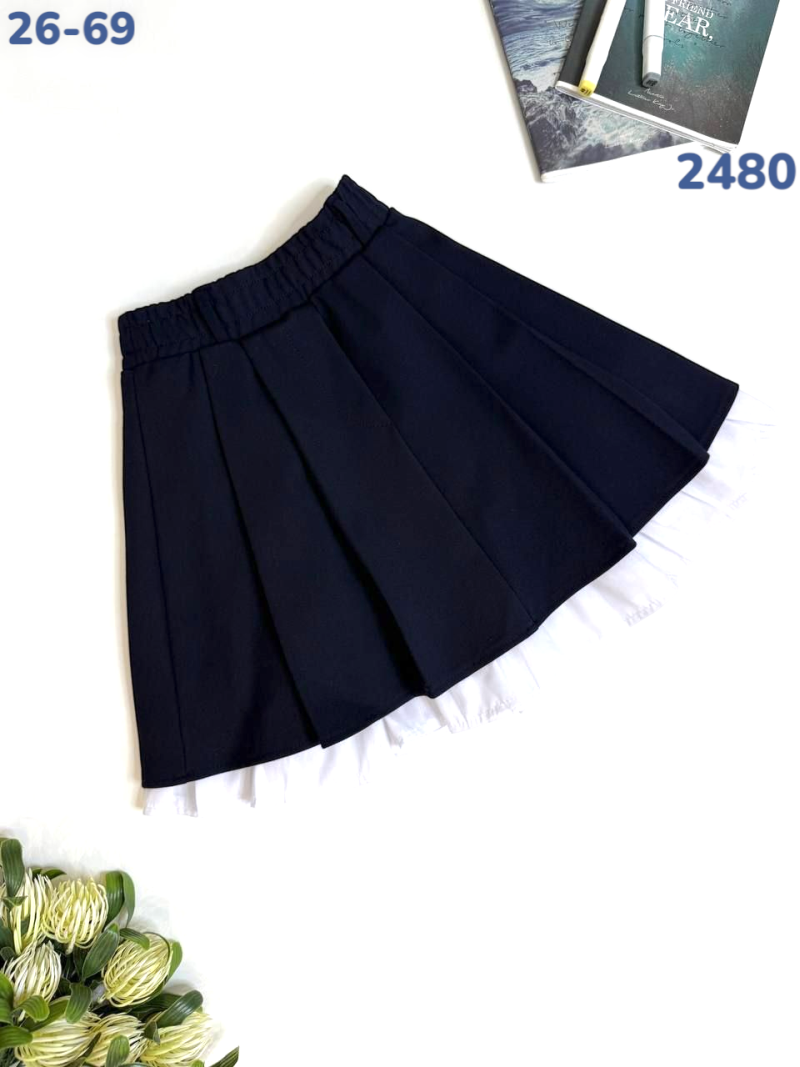 Юбка 2480 синий