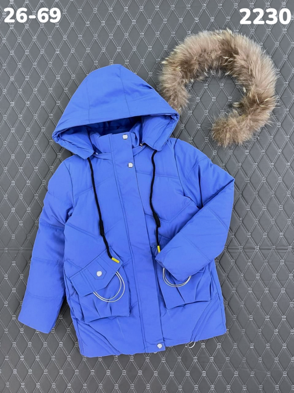 Куртка 2230 голубой