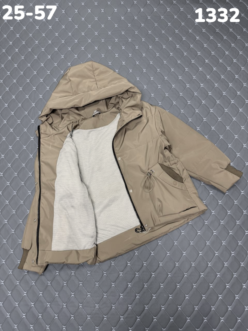 Куртка 1332 т. бежевый
