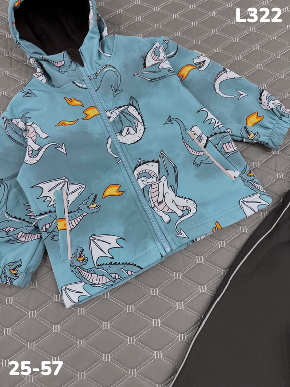Костюм L322 голубой
