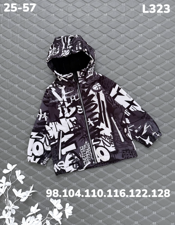 Куртка L323 чёрный