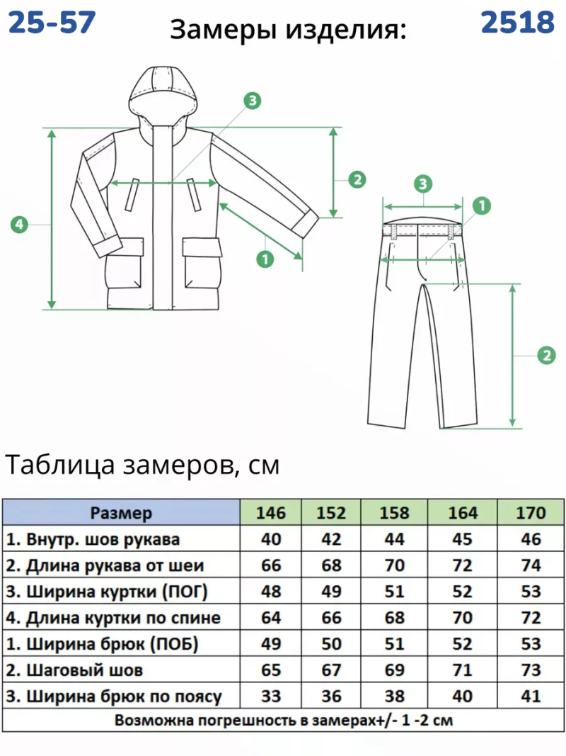 Костюм 2518 серый