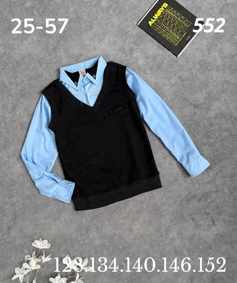 Джемпер 552 серый