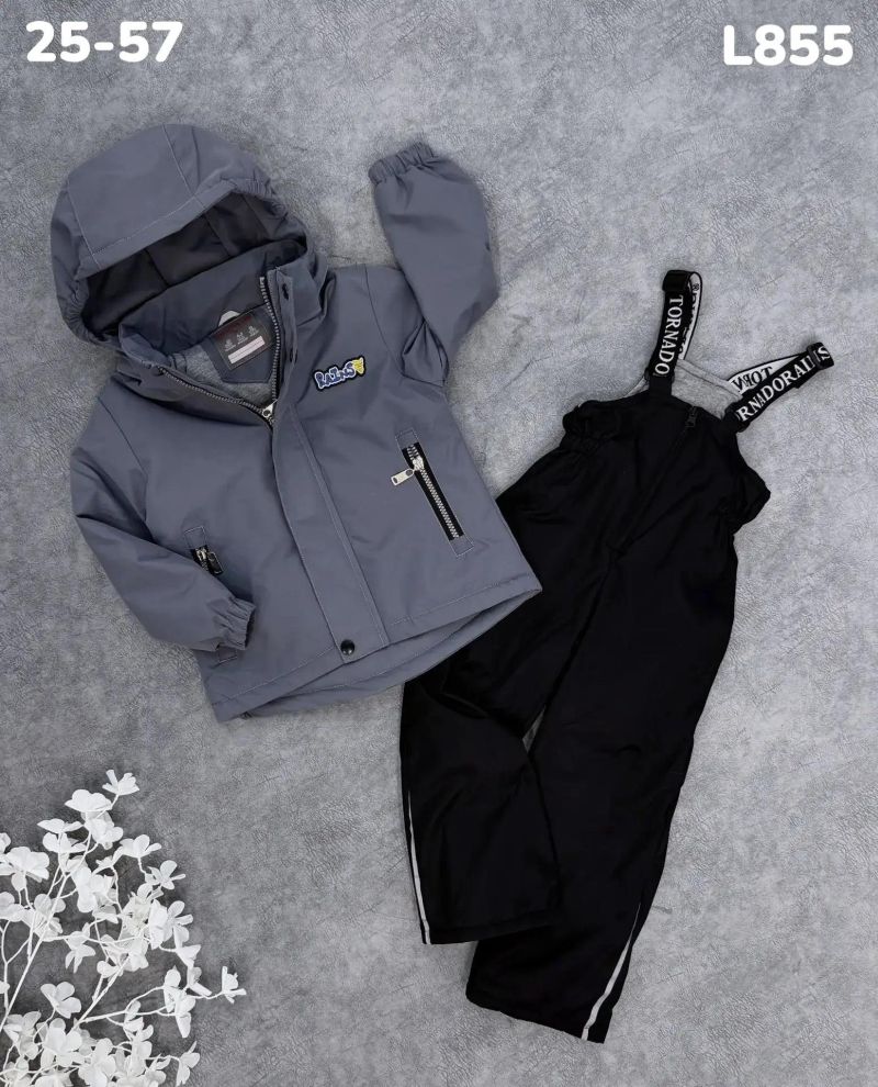 Костюм L855 серый