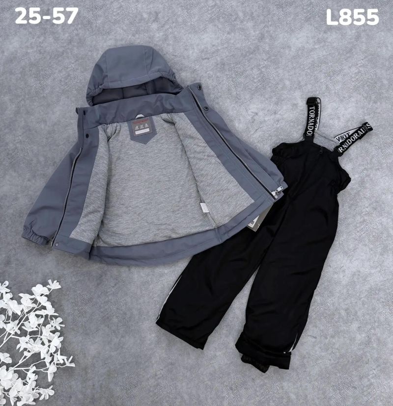 Костюм L855 серый