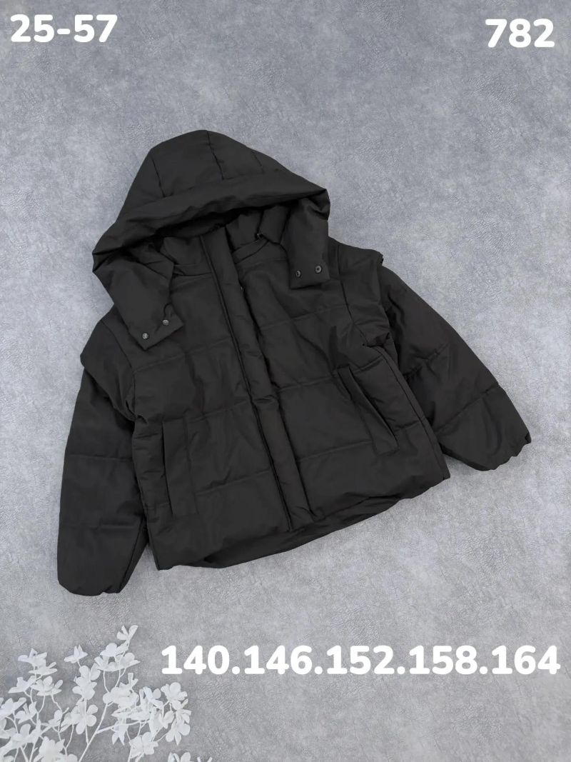 Куртка 782 чёрный